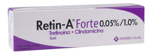 Crema Acné  Retin-a Forte Tretinoina 0.050% Clindamicina 30g