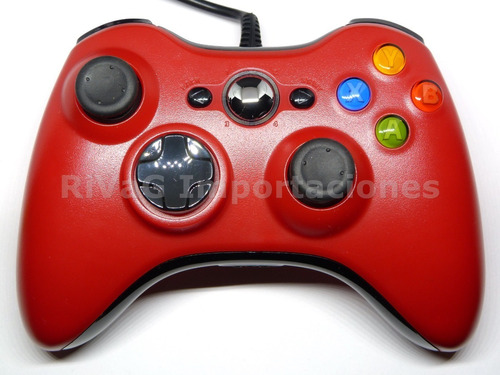 Joystick Mando Control Alambrico Usb Para Xbox 360 Y Pc