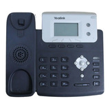 Telefone Sip Ip Poe Yealink T21p E2 Completo Nf E Garantia