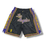 Short Basquet Nba Just Don Los Angeles Gold