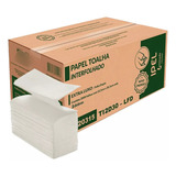 Papel Toalha Interfolha Folha Dupla 22,5x20,5cm Luxo 2000fls