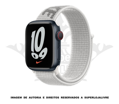 Pulseira Para Apple Watch Nylon Loop Esportiva 40 41 44 45mm