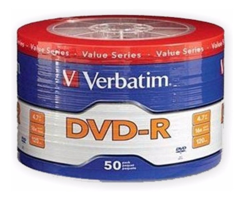 Dvd Verbatim -r Bulk 50 Unidades