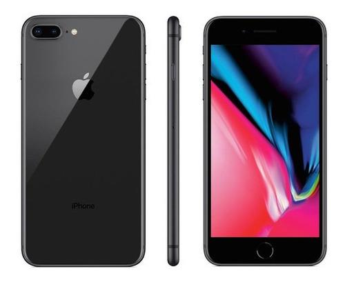 iPhone 8 Plus 256 Gb Negro A Msi Garantí Env Reacondicionado