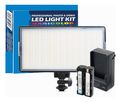 Luz Led De 416 Luces Para Video Fotografía Recargable