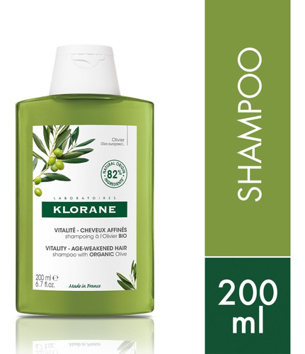 Klorane Shampoo De Olivo 200ml