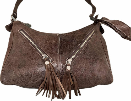 Cartera Prune Cuero