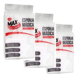 Kit 3 Esponja Mágica Tira Mancha Couro,azulejo,parede