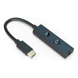 Adaptador De Sonido Usb-c Con Micrófono Auto-mute/detección 