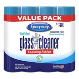 Sprayway Glass Cleaner Limpiador De Vidrios 4 Pack 539g / J