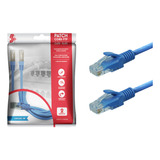 Cabo De Rede Patch Cord Cat6 5+ Alta Qualidade 2 Metros