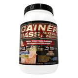 F&nt Gainer Mass Muscle & Weight 2,000 Gr Proteina Sabor Nuez/avellana