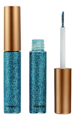 Conjunto De Delineador Líquido Z De 1 Peça Glitter Liquid Ey