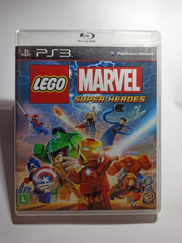 Lego Marvel Super Heroes - Mídia Física - Ps3