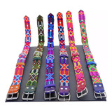 Collar Multicolor Artesanal Para Perro Grande Set 2 Unidades