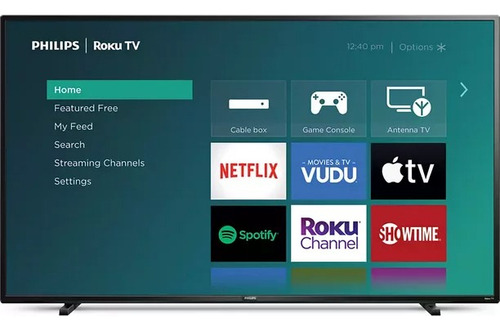 Pantalla Smart Tv Philips 65 4k Led Uhd Roku Hdr 65pfl4864