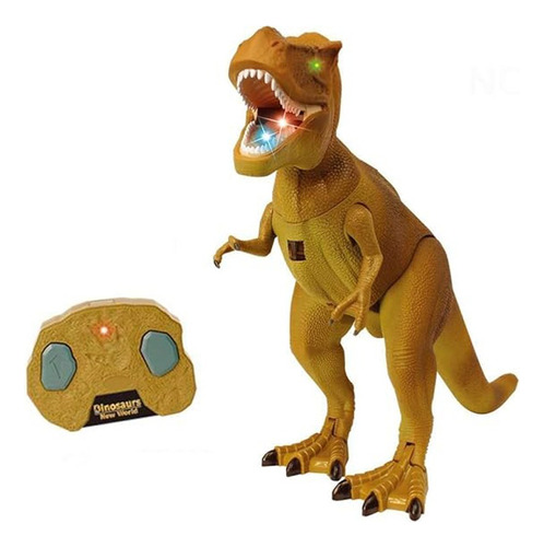 Dinosaurio Juguete R/control Luces Sonido-ver Video-    7643