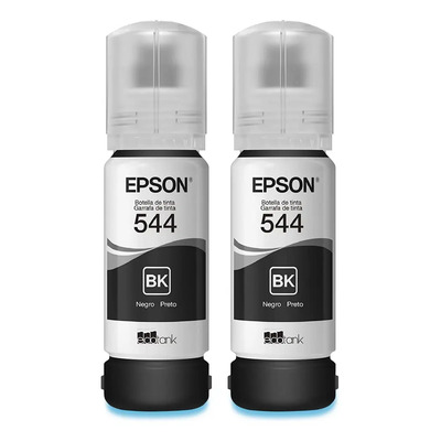 Kit 2 tintas de impresora Epson T544-AL negra 65 ml | Meses sin interés