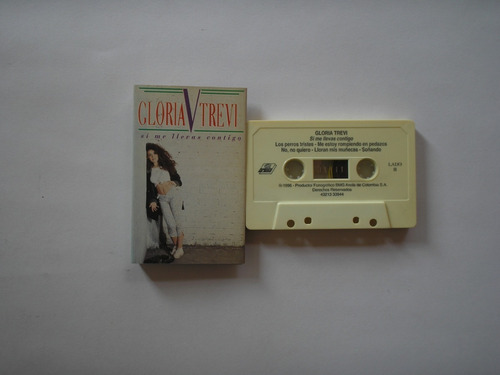 Gloria Trevi Si Me Llevas Contigo Casete Edi Colombia 1996