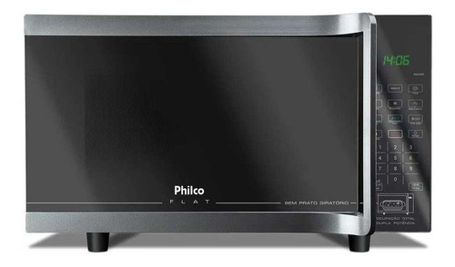 Micro-ondas Philco 28 Litros 1400w Pmo28tf Flat - 127v