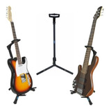Suportes Violão Guitarra Baixo Pedestal C Trava Kit 2 Peças