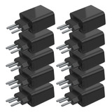 10 Protetor Surto Elétrico Anti Raios 3 Pino 20a Qualitronix