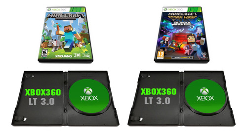 Juego Xbox 360 - Chip Lt3.0 - Minecraft A Eleccion
