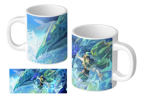 Caneca Venti Genshin Impact - Escolha A Estampa