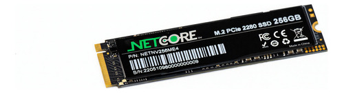 Ssd M.2 Nvme 2280 256gb Pci-e 1900mb/s - Netcore Netnv256me4