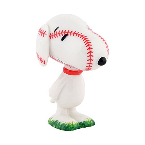 Peanuts Grand Slam Beagle Figura Decorativa, 3 Pulgadas...