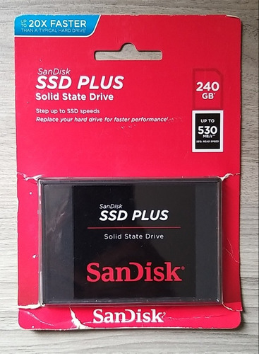 Ssd Sandisk 240gb 530mb/s