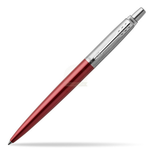 Boligrafo Parker Jotter Rojo Lapicera Grabada Con Nombre