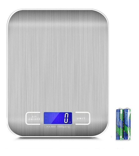 Balanza Cocina Digital Acero Inoxidable 1gr A 10 Kg Calidad