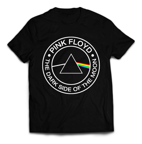 Polera Estampada Pink Floyd -dark Side Of The Moon 2 - 