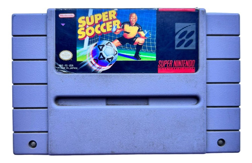 Super Soccer - Super Nintendo Snes Original 