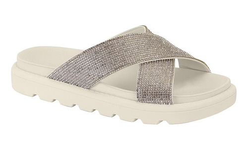 Tamanco Vizzano Flatform Original Feminina Strass 6459122