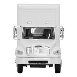 Camion A Escala Freightliner M2 Con Caja Corta 1:43 Color Blanco