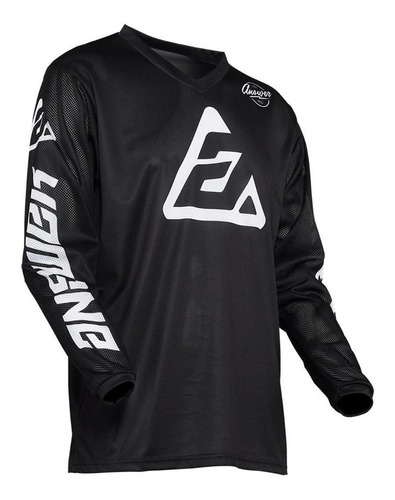 Jersey Answer Arkon Black / White Moto Cross Mx