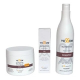 Yellow Nutritive Shampoo + Mascarilla + The Oil 