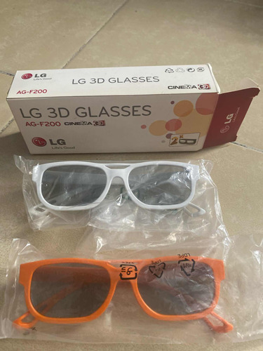 LG 3d Glases Ag-f200 (dos Piezas