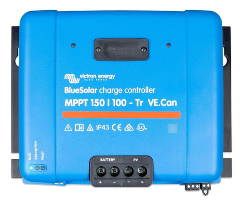 Victron Controlador De Carga Bluesolar Mppt Ve.can 150v/100a