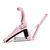 Fender X Kyser Quick-change Capo Para Guitarra Electrica Ow Color Shell Pink