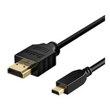 Cable Rankie Micro Hdmi A Hdmi, Admite Ethernet, 3d, 4k Y Re