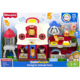 Fisher Price Granja Interactiva Con Figuras Luces Y Sonidos 