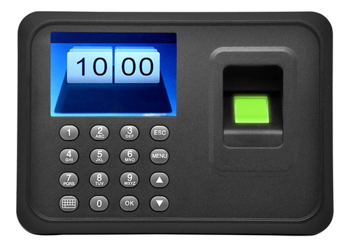 Attendance Machine Con Pantalla Biométrica Lcd De 2.4 Pulgad