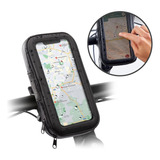 Soporte 360º Moto Bicicleta Celular Gps Funda Impermeable