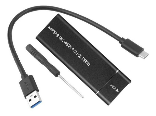 Caja Para Disco Duro M2  Nvme Ssd Usb 3.1