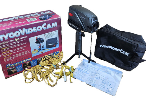 Camera Vhs Anos 90 Tyco Video Cam Infantil Vintage Funciona