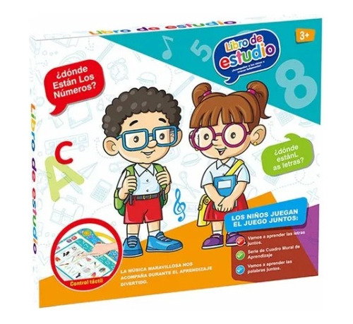 Libro De Aprendizaje Interactivo Para Niños A Pila