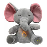 Brinquedo De Pelúcia Hand Puppet Baby Elephant 30 Cm